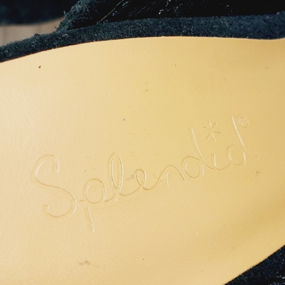 NEW Splendid Vina Black Suede Platform Loafer Clogs C1017 - Picture 10 of 12